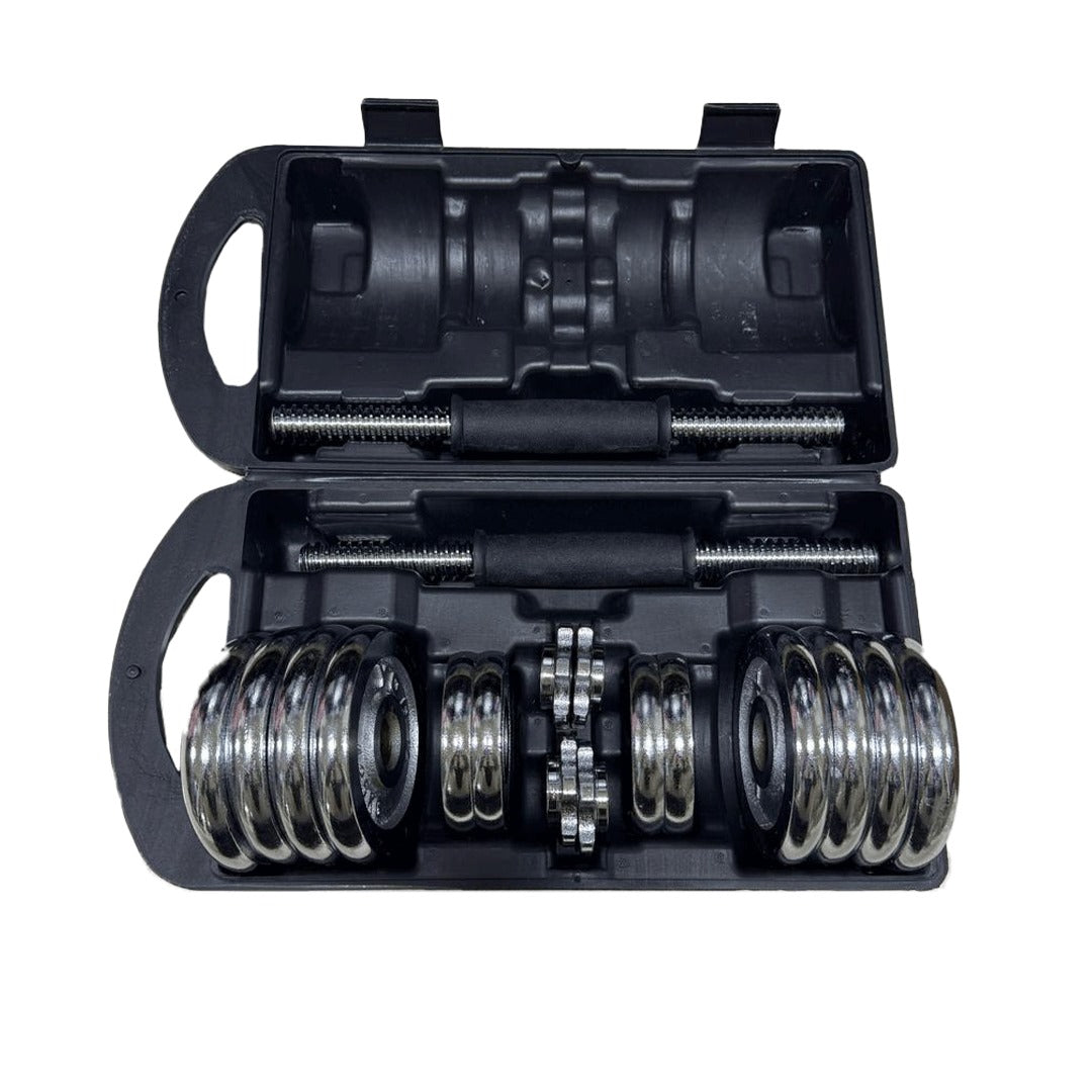 30 Kg Chrome Plated Set