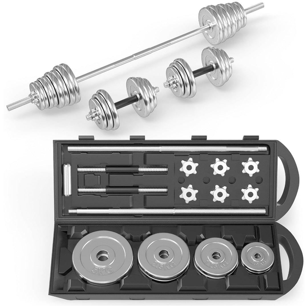 50 Kg Chrome Plated Set