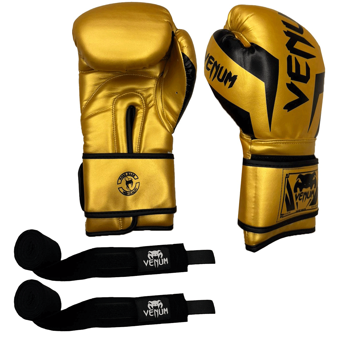 1 Pair Boxing Gloves + 1 Pair of Hand Wraps Offer