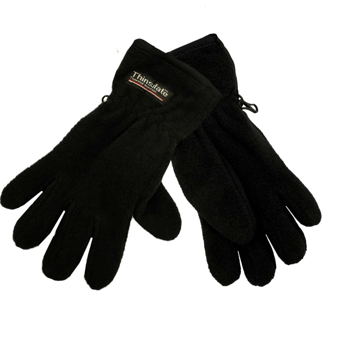 Cotton Fleece Thermal Insulating Gloves (Junior)