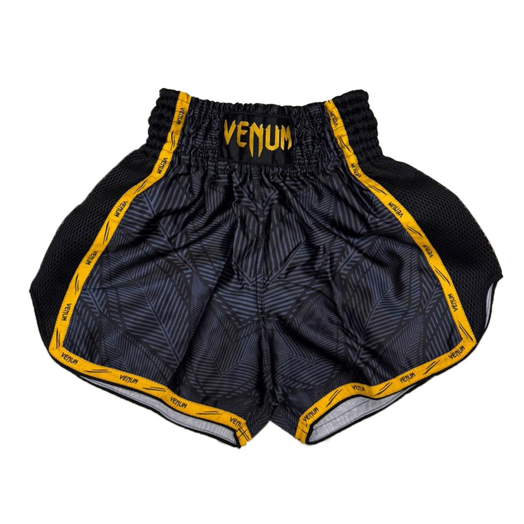 Martial Arts Boxing Shorts (Black/Yellow)