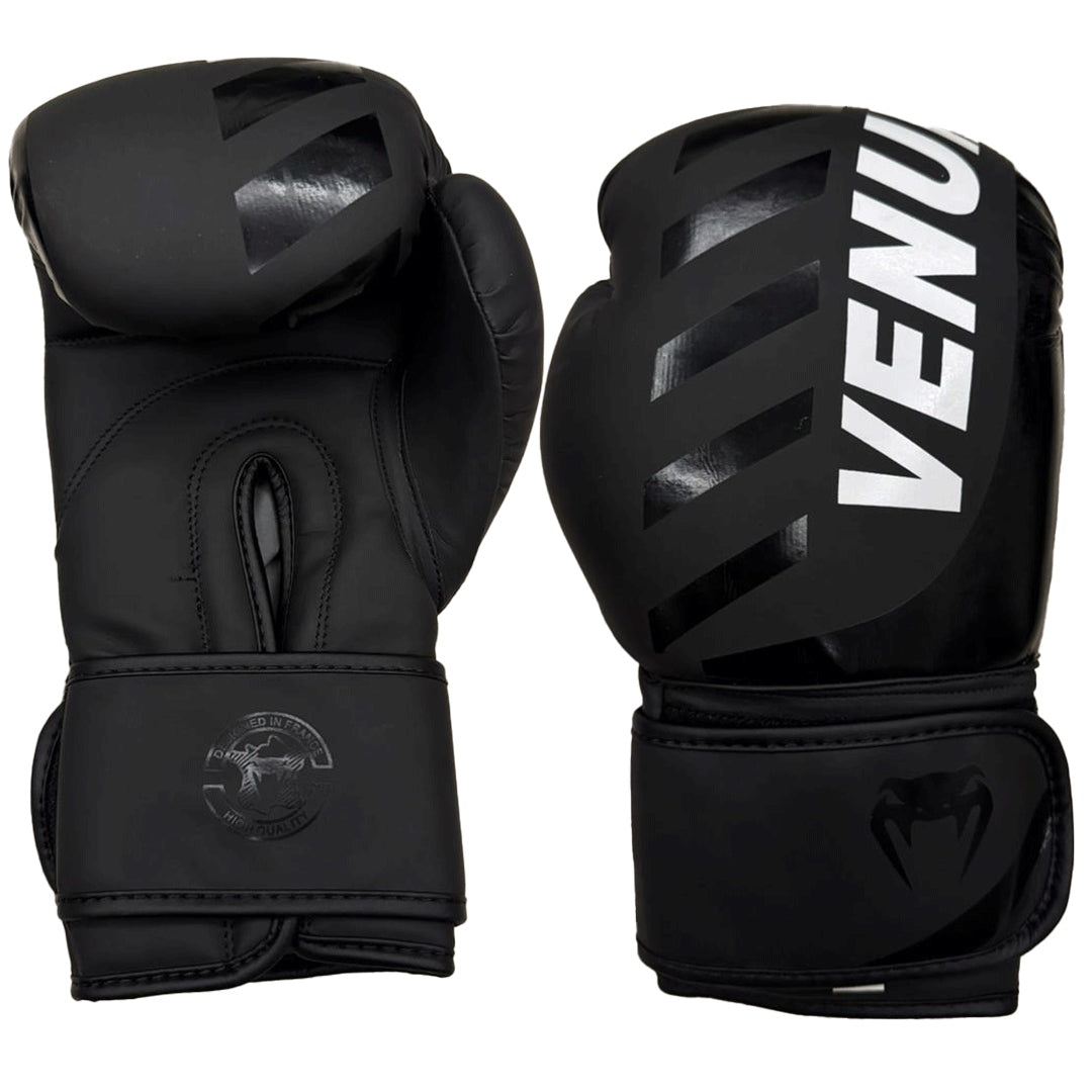 High Quality Boxing Gloves Pair (Black/White)