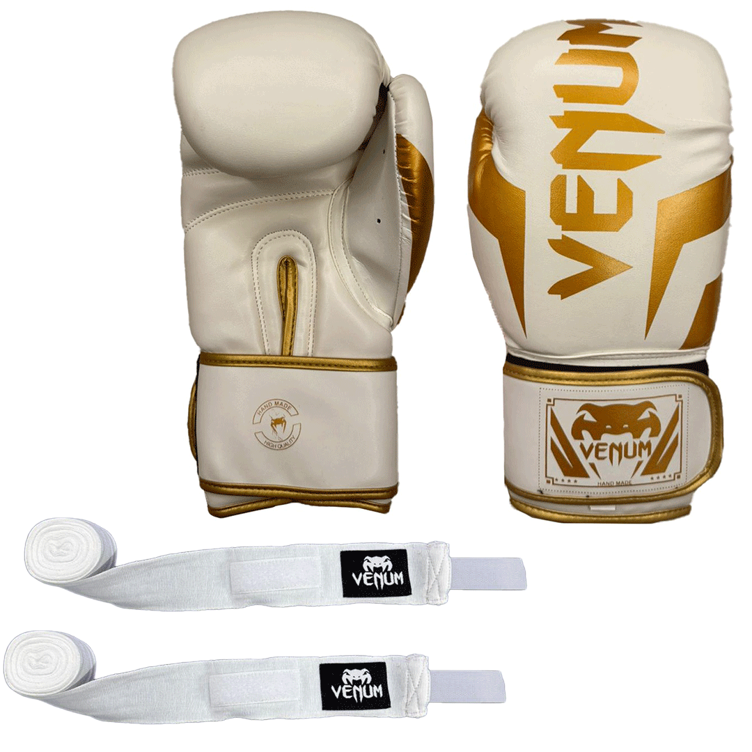 1 Pair Boxing Gloves + 1 Pair of Hand Wraps Offer