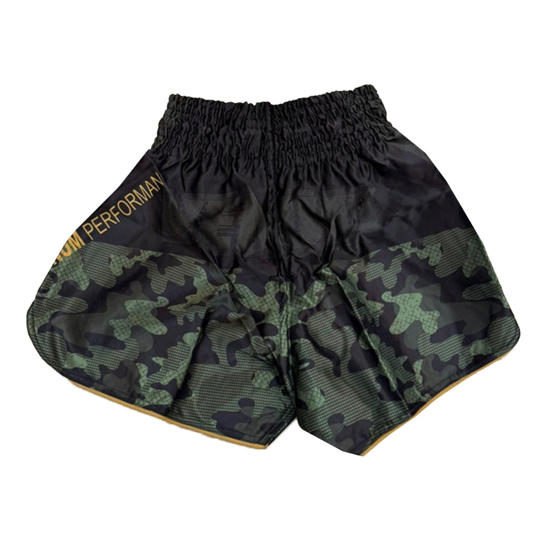 Martial Arts Boxing Shorts (Black/Army)
