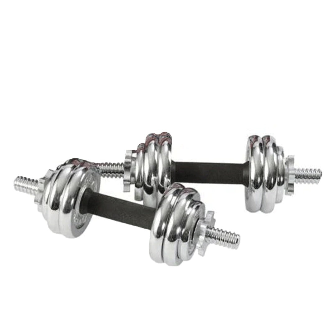 15 Kg Chrome Plated Set