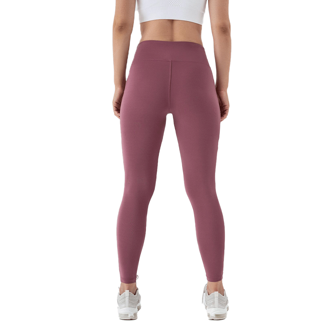 Laser-Cut Pocket Leggings (Purple)