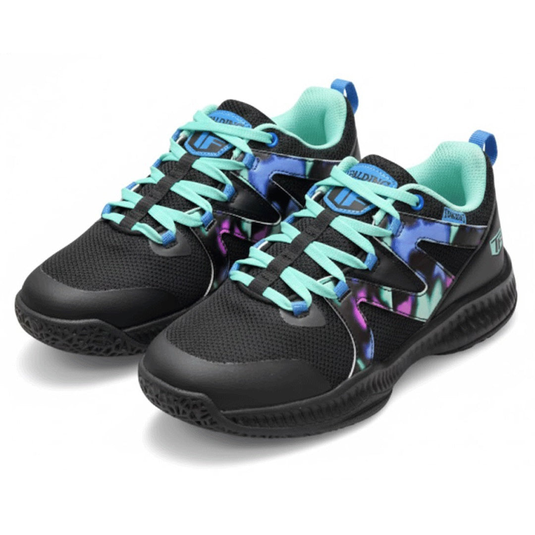 TF Spalding Shoes Black/Blue (Workout, Training, Basketball ...)