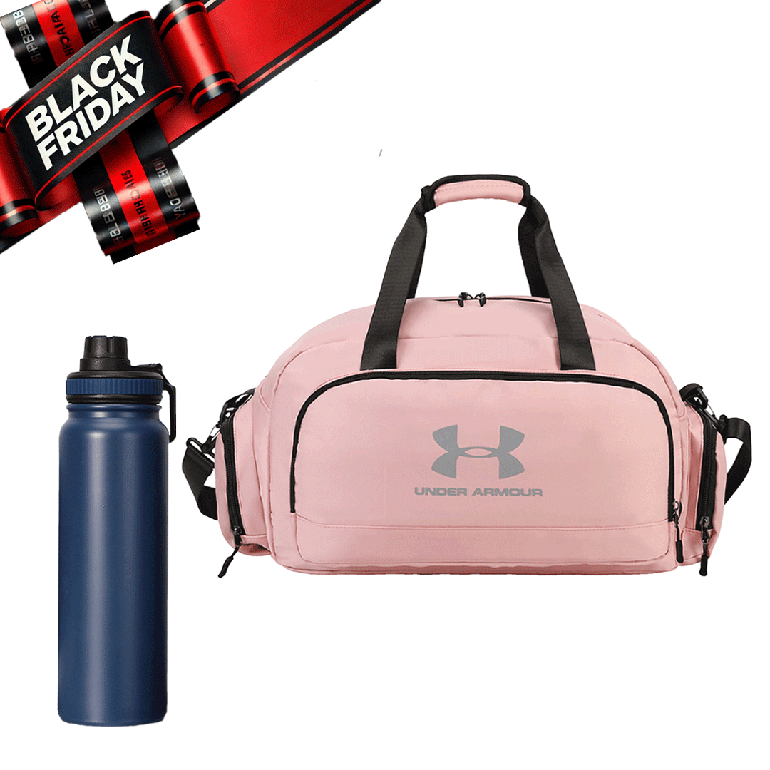 Gym Bags + Stainless Bottles Offer