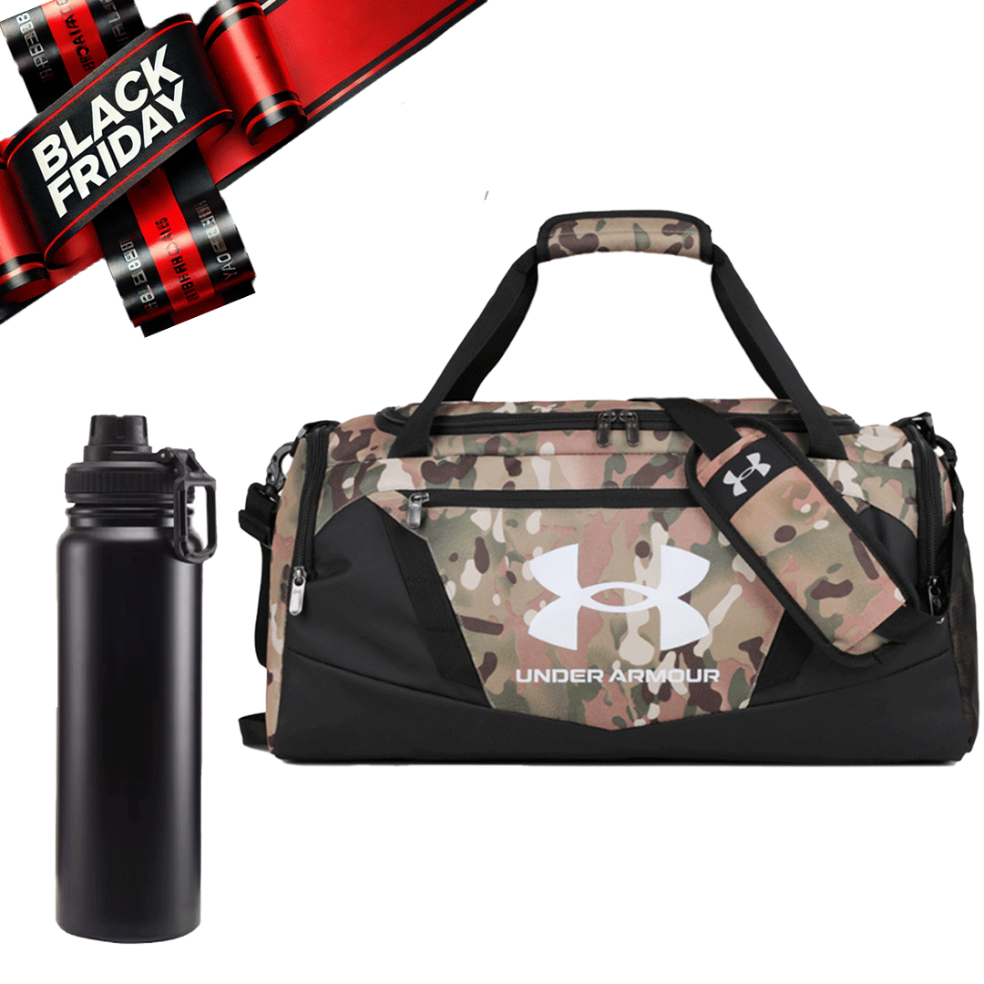 Gym Bags + Stainless Bottles Offer