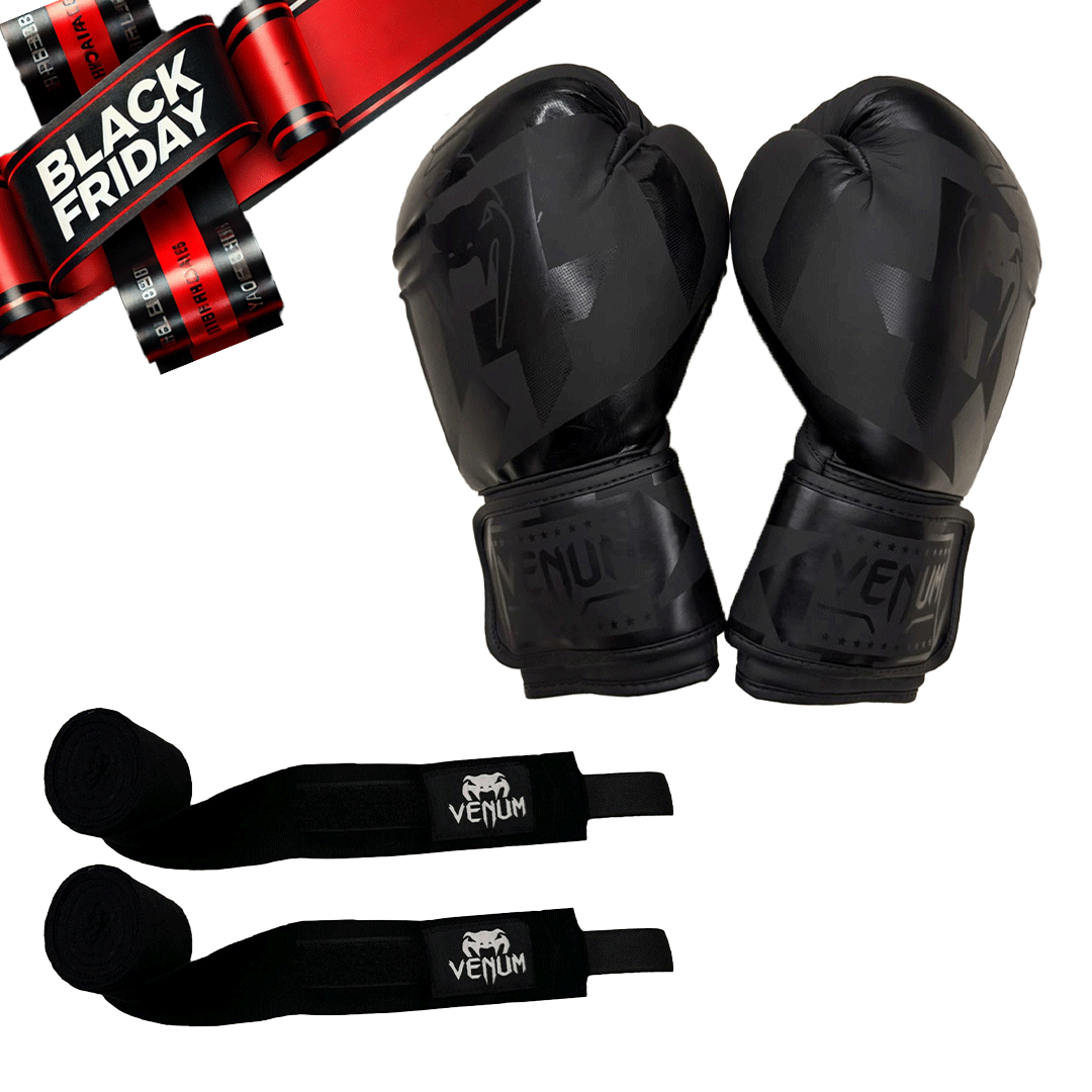 1 Pair Boxing Gloves + 1 Pair of Hand Wraps Offer