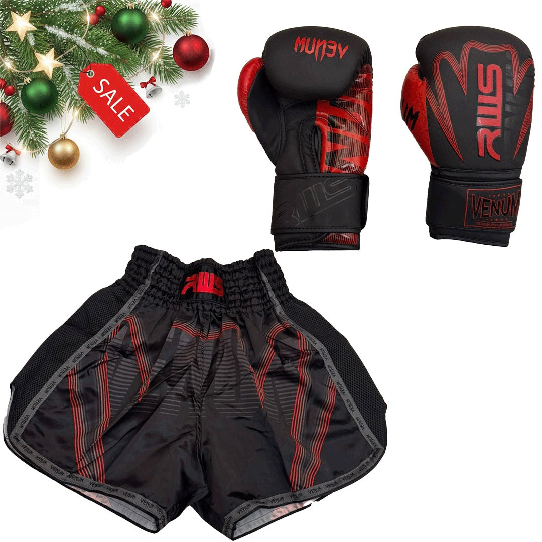 Boxing Gloves + Shorts Offer (Boxing, Muay Thai)
