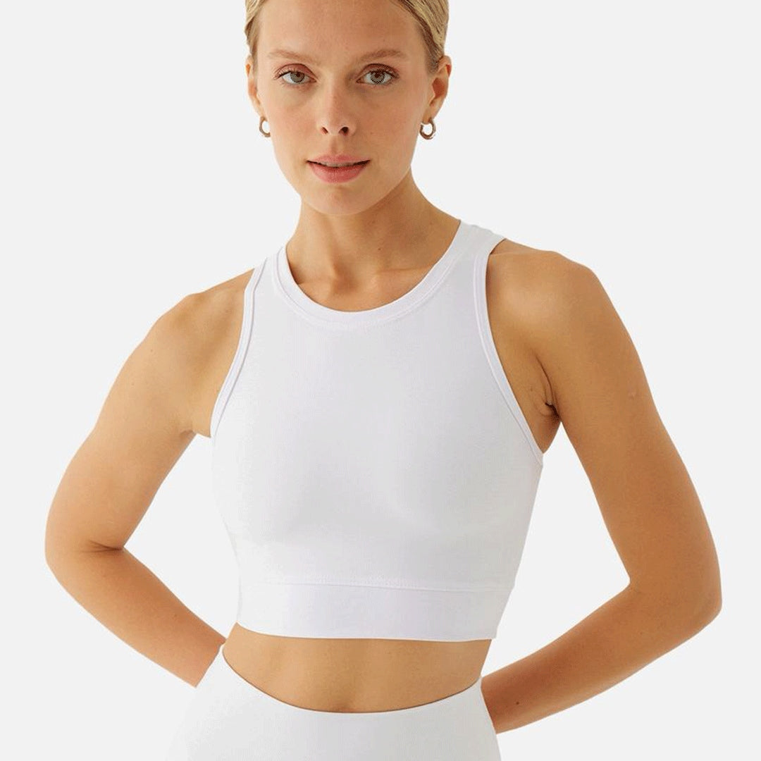 Medium Support Sports Bra White (Women)