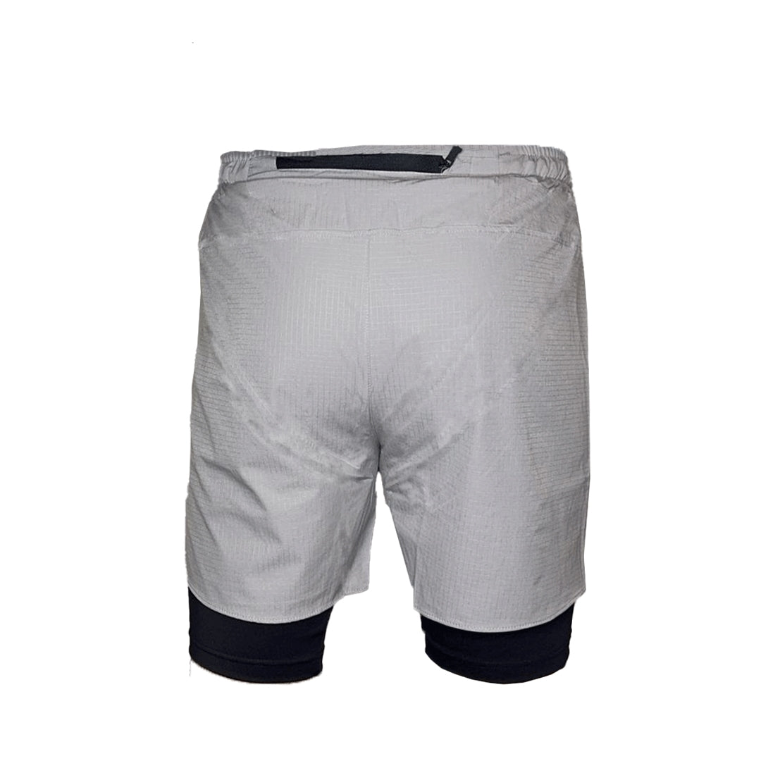Premium Quality Double Shorts (L.Grey)