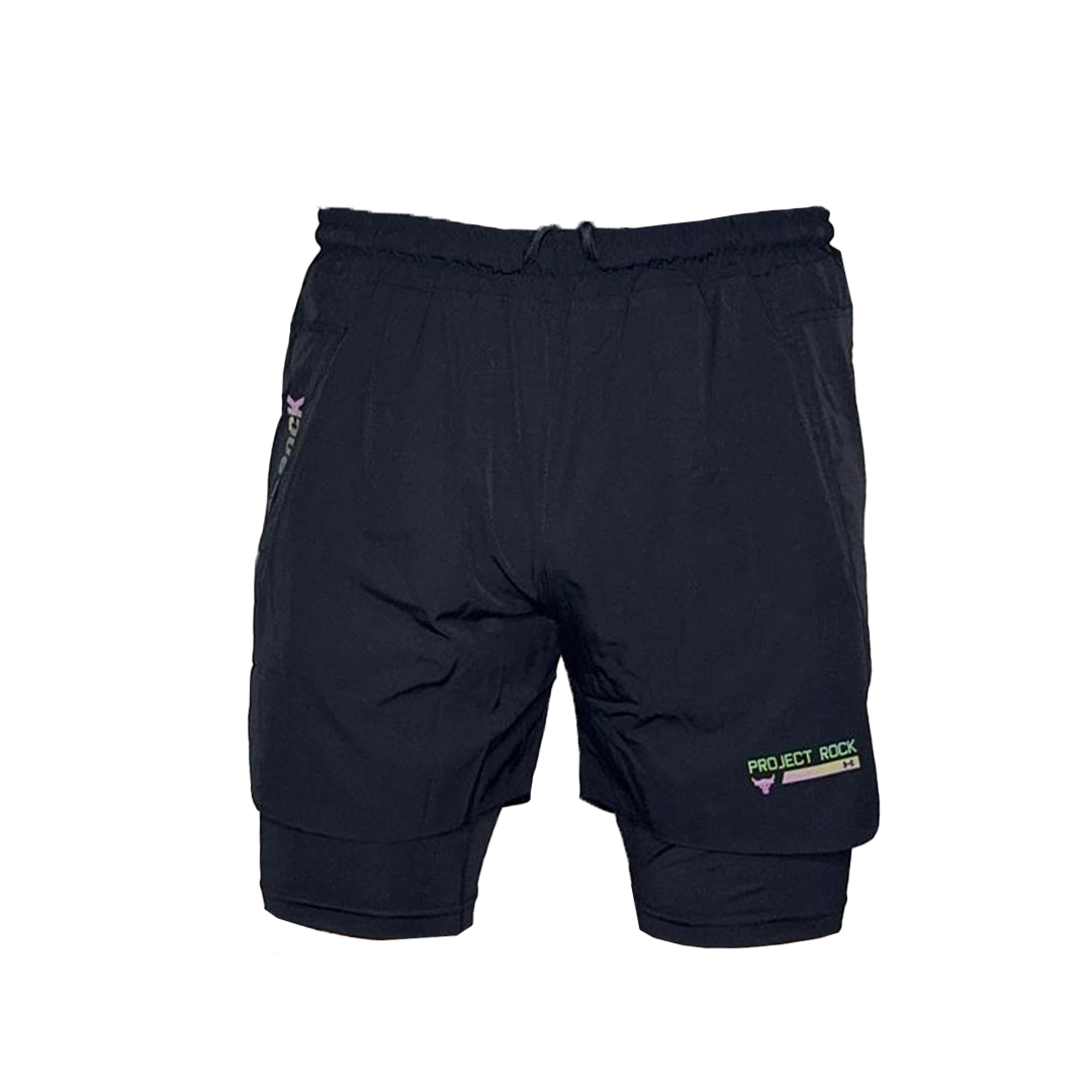 Premium Quality Double Shorts (Black)