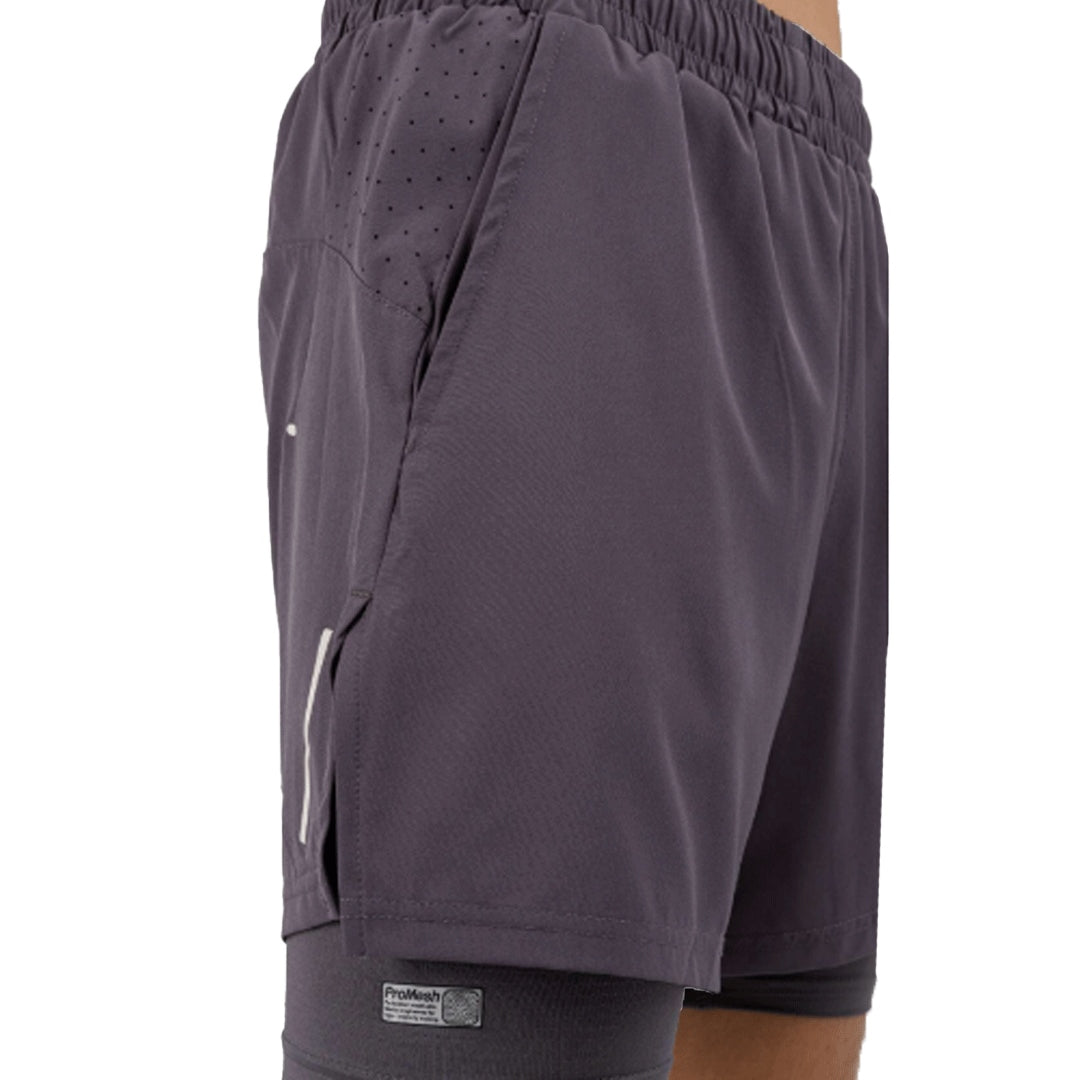 Premium Quality Double Shorts Original (Grey)