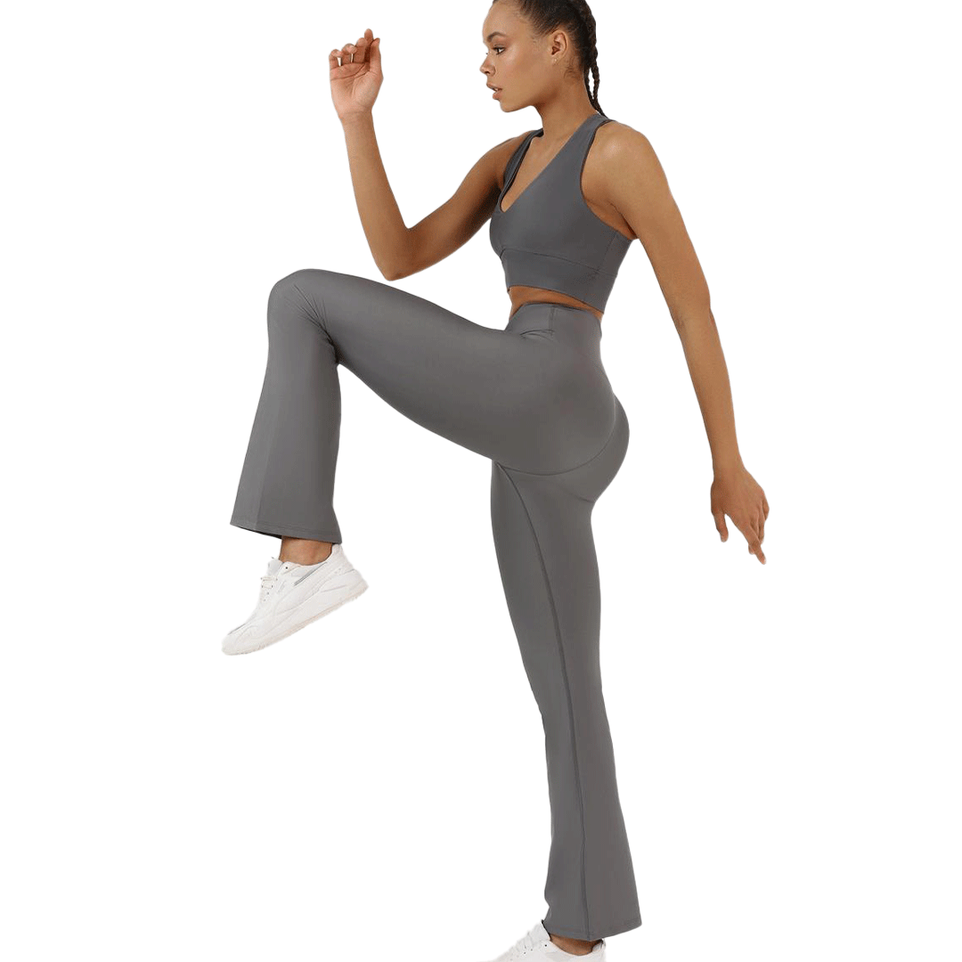 Flare Yoga Pants Grey (women)