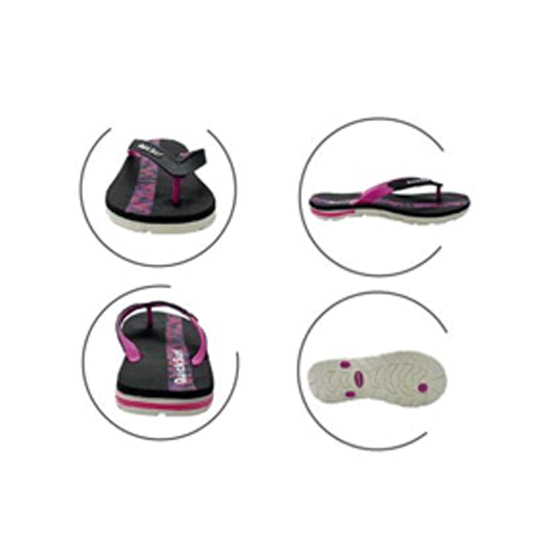Flip Flop Quick-surf Black/Pink 3 (Original)