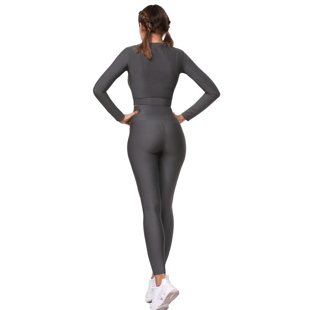 Poppi Sports Tights Leggings (Grey)