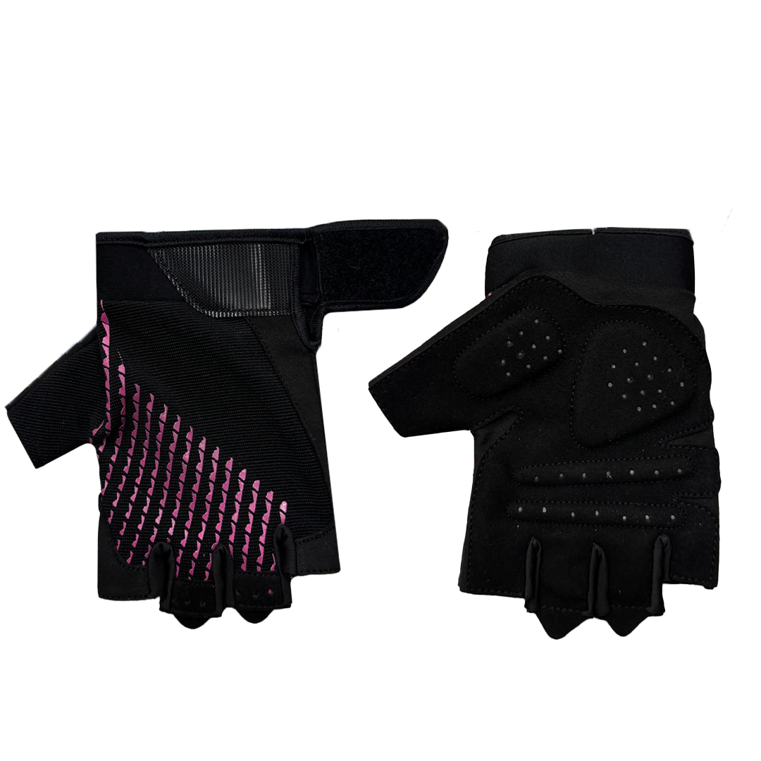 Workout Training Gym Gloves (Black/Purple)