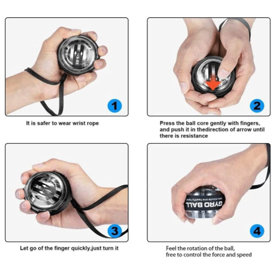 Gyro Ball Wrist Strengthener