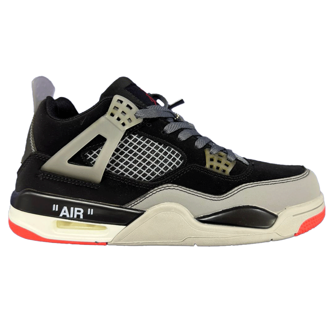 Jordan 4 Black/Grey