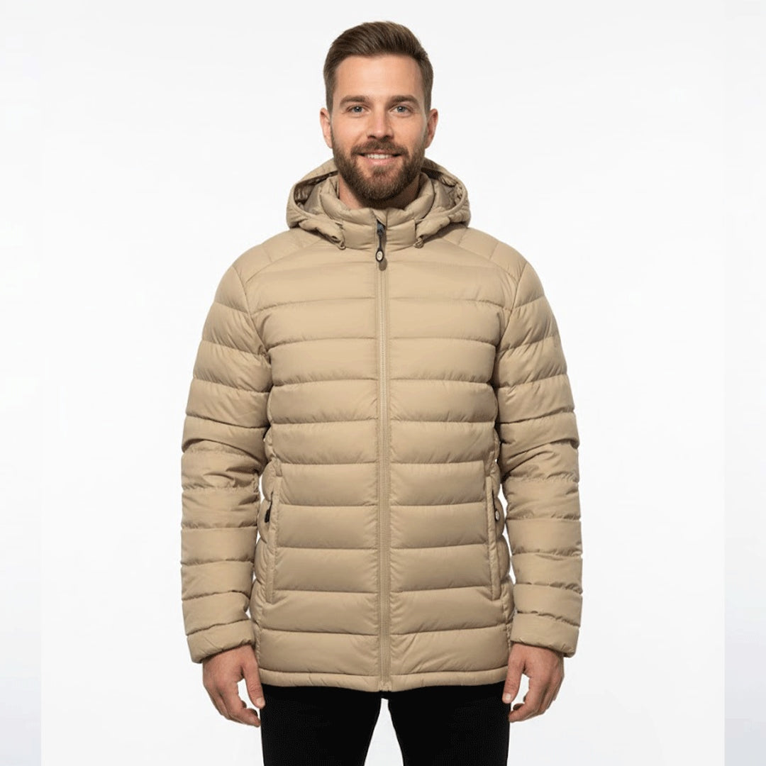 Original Water Proof Winter Jacket Big Size Beige (Men)