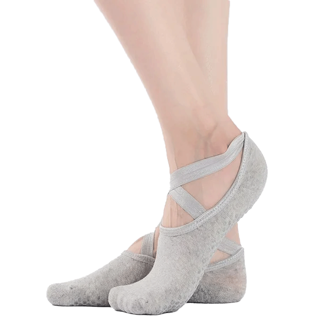 Pilates Non-Slip Grip Socks