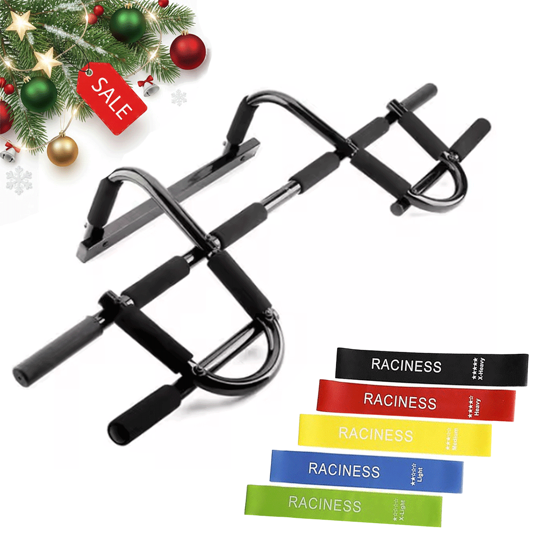 Multi-functional Pull-up Bar + Resistance Band Set Offer