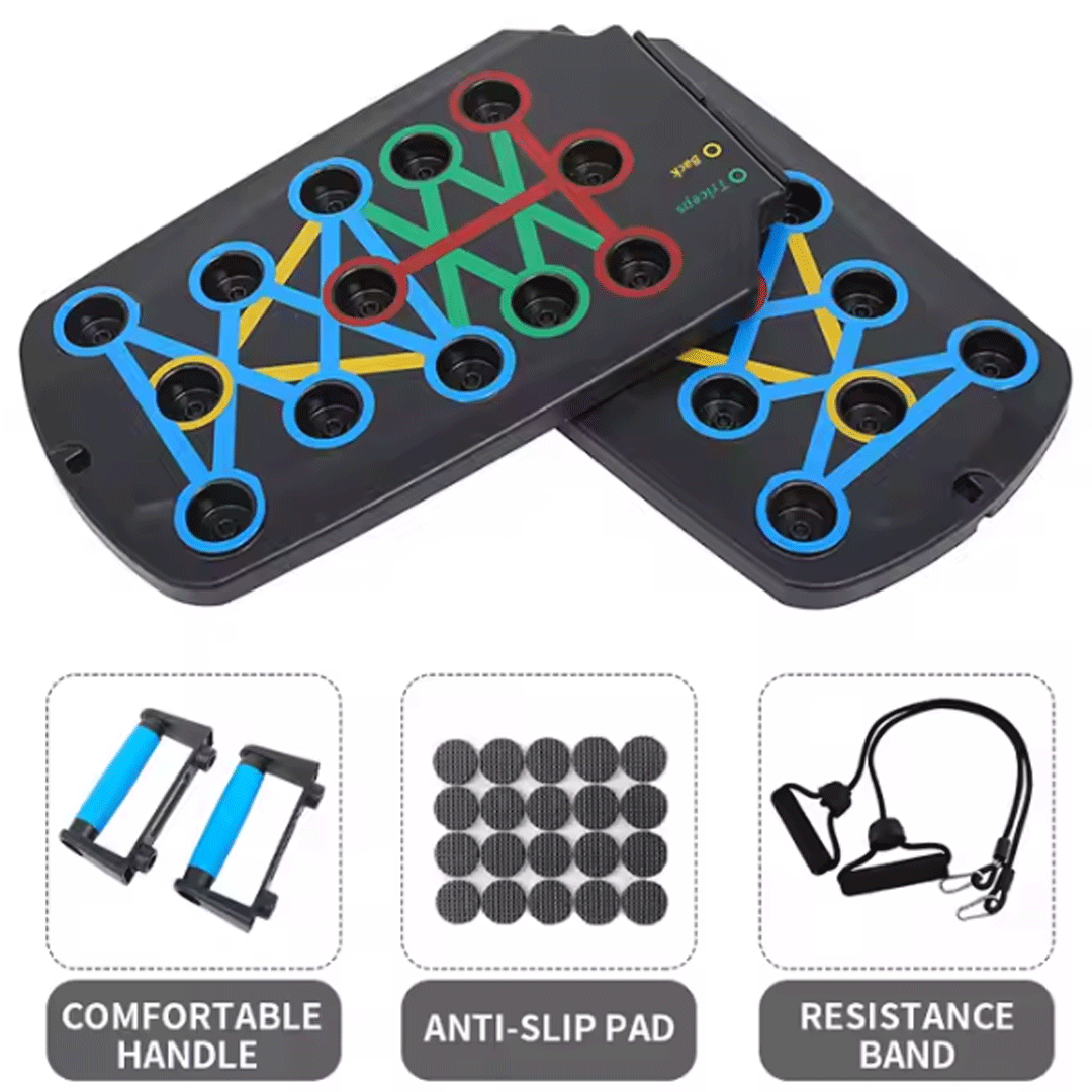 22 in 1 Foldable Push-Up Board
