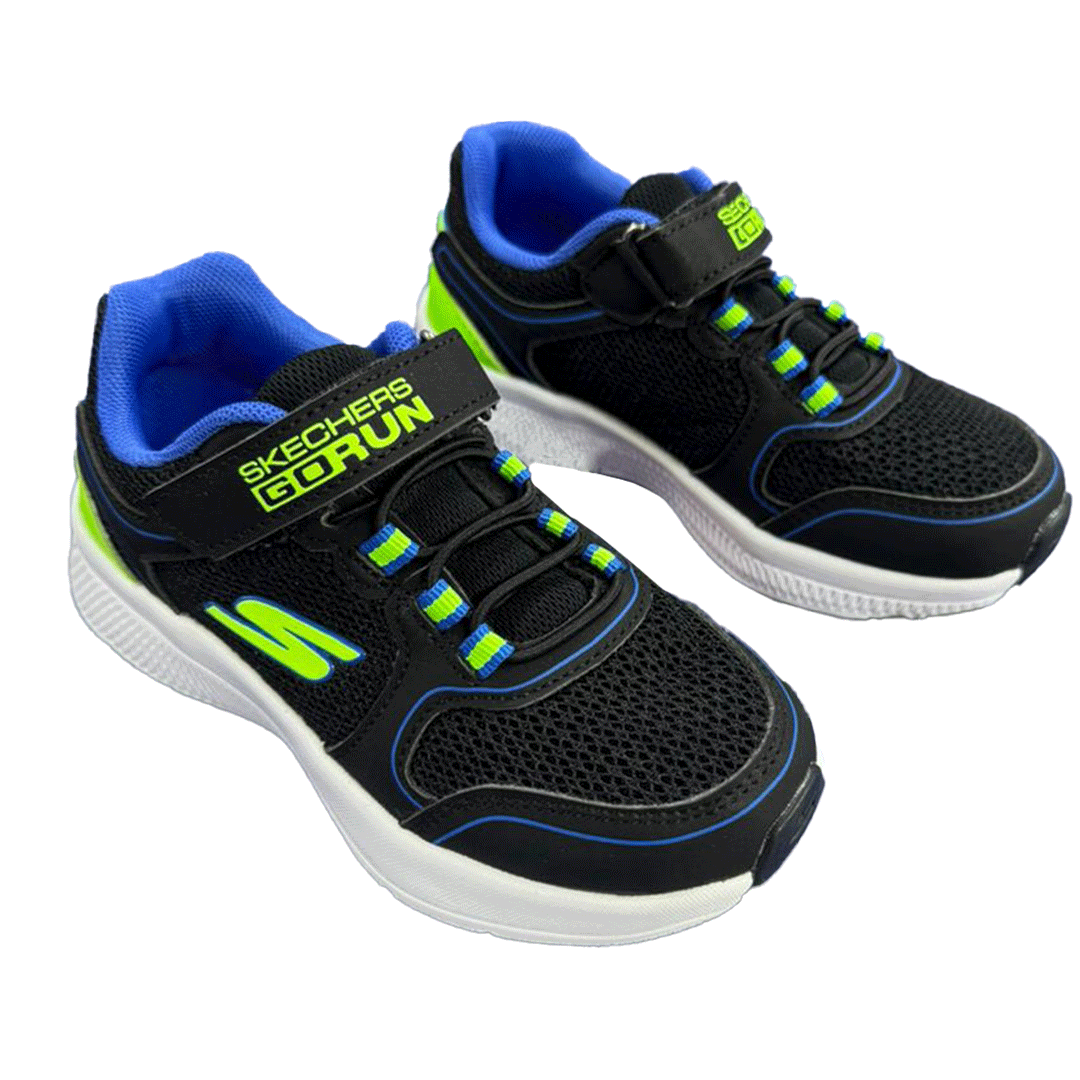 Sketchers Black/Green/Blue (Kids)