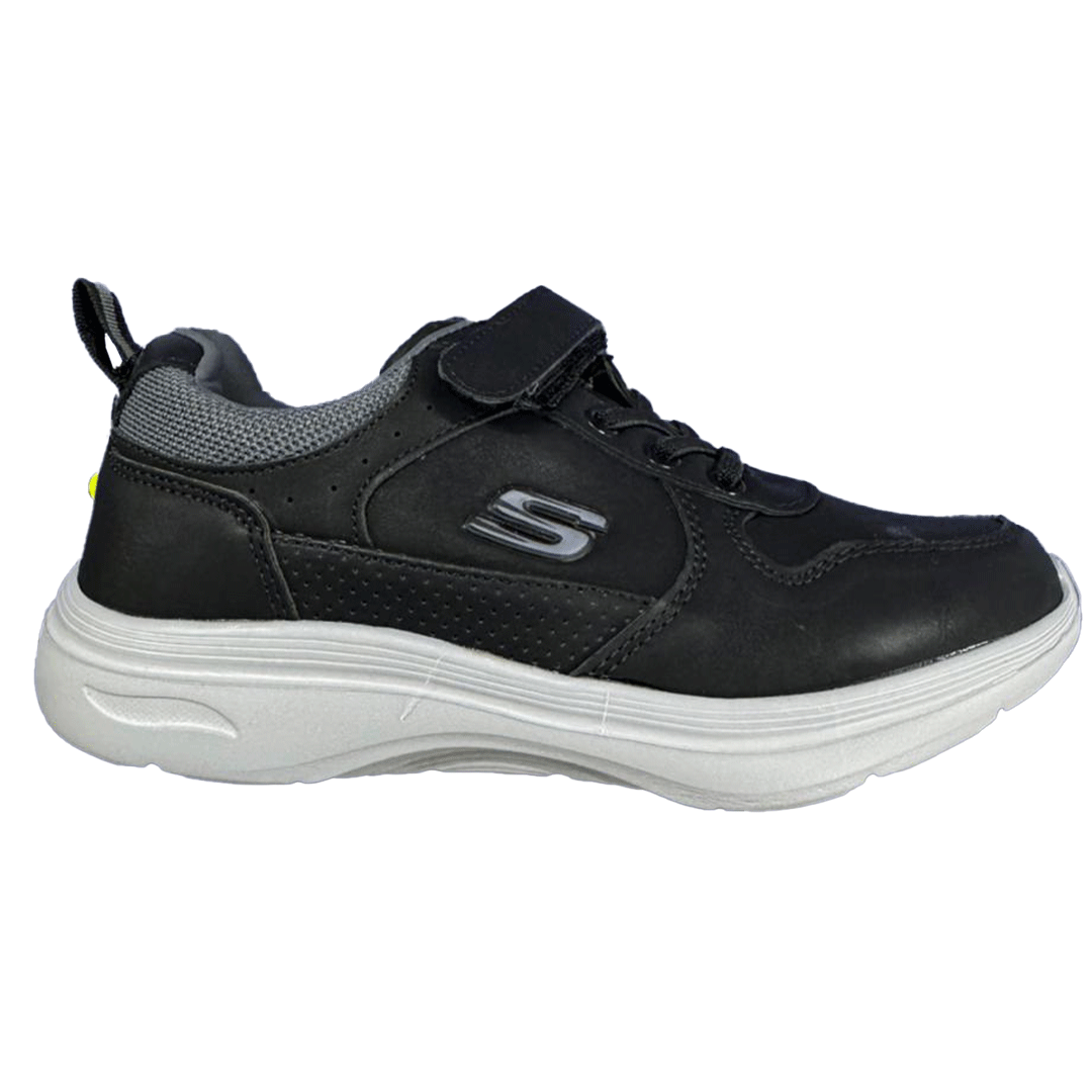 Sketchers Black/Grey (Kids)