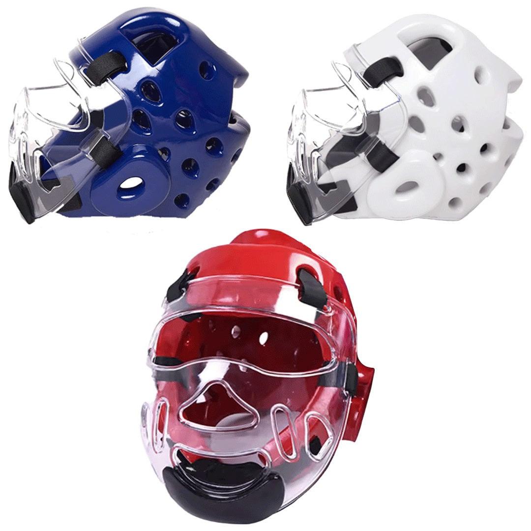 Helmet Guard with Face Protection (Taekwondo, Boxing, ...)