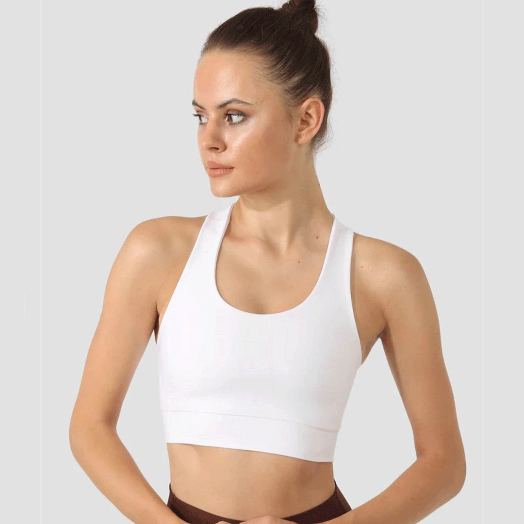 Sports Bra (White)