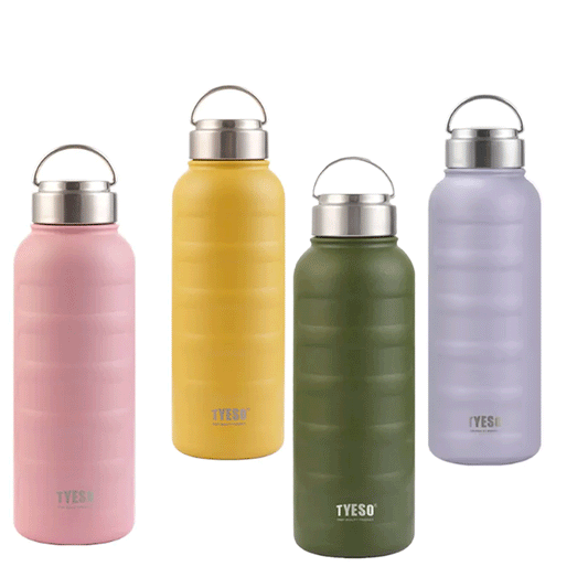 1000mL Stainless Steel Vacuum Insulated Bottle with built in handle