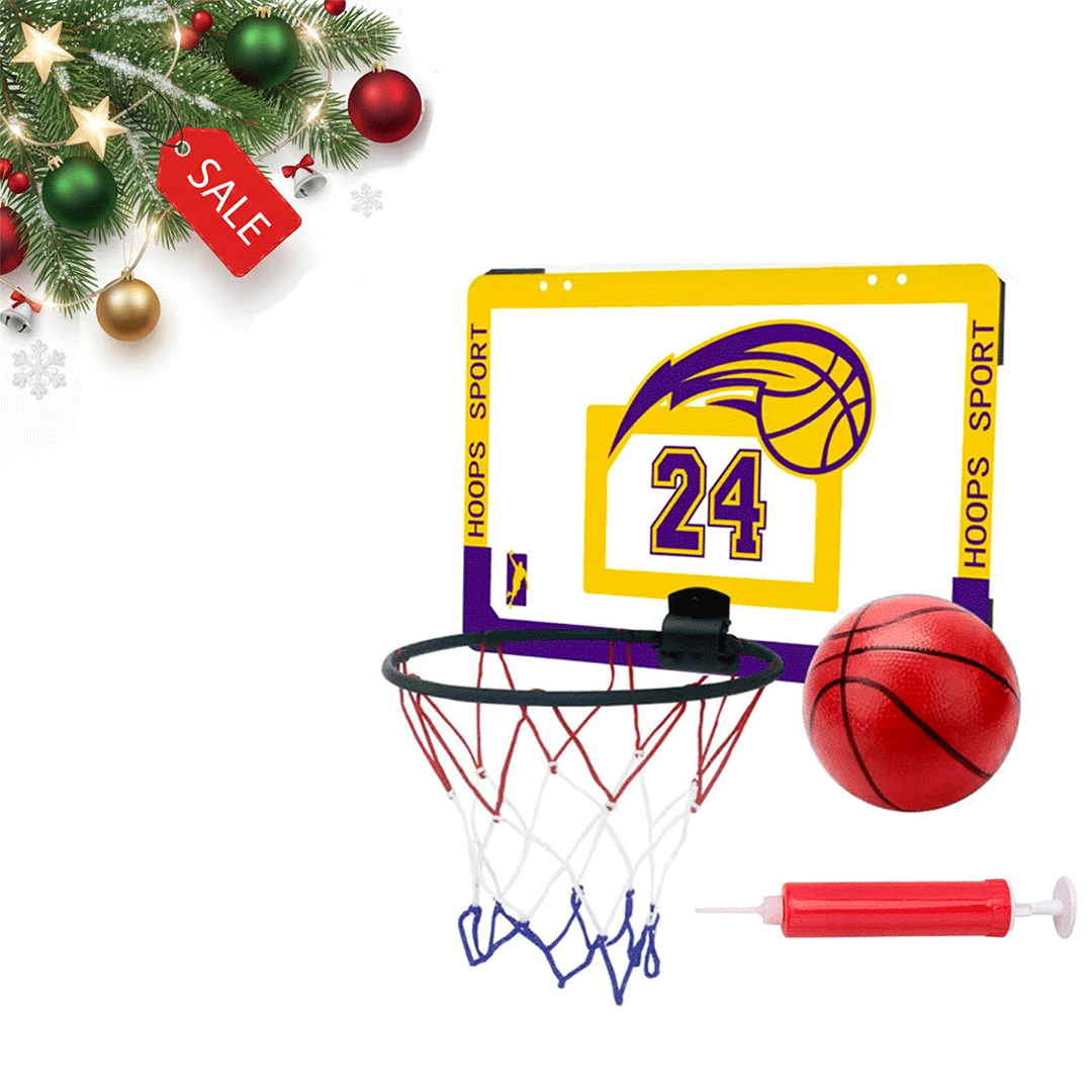 Indoor Basketball Mini Hook + Board + Ball