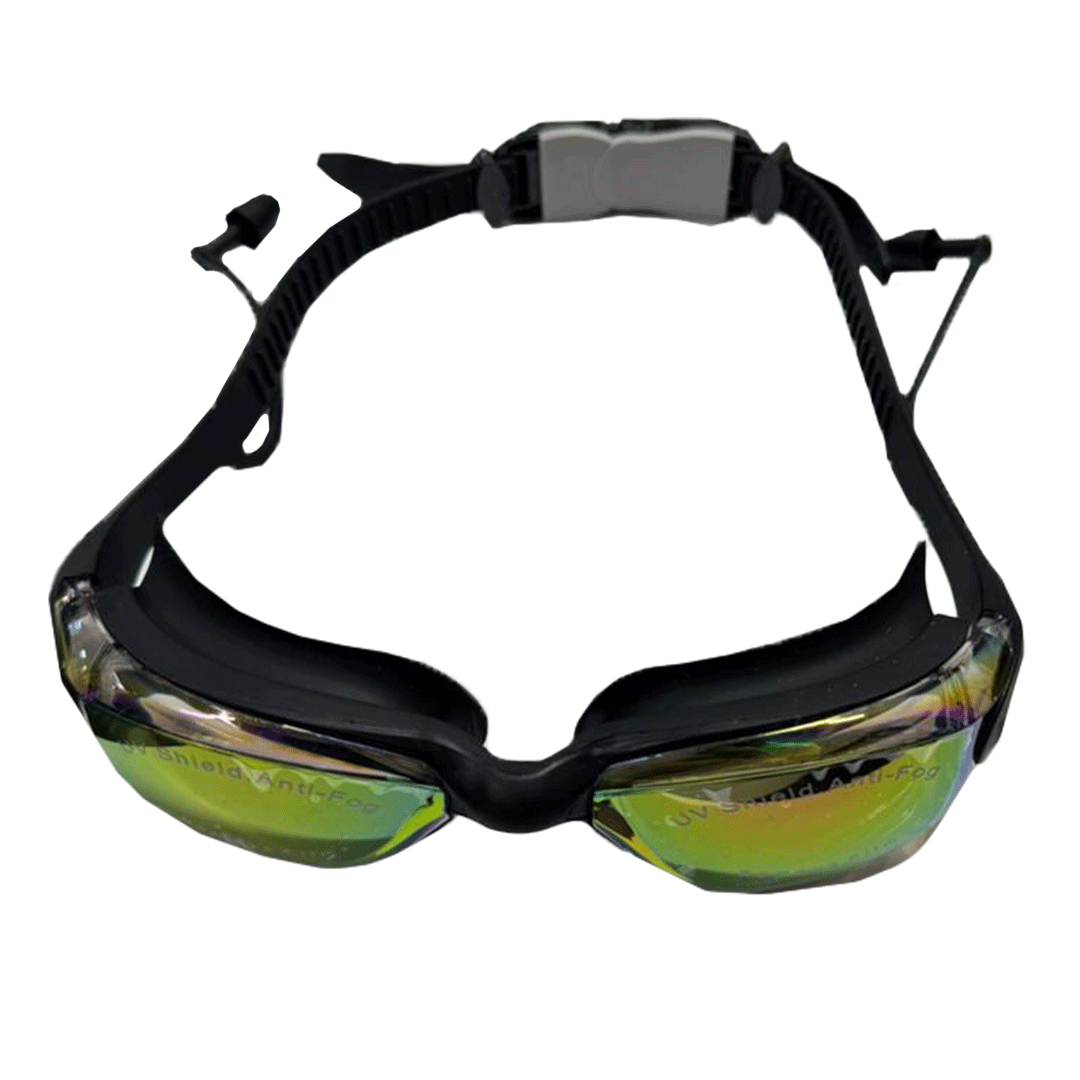 Premium Swimming Goggles (Mirrored Lenses) + Housing