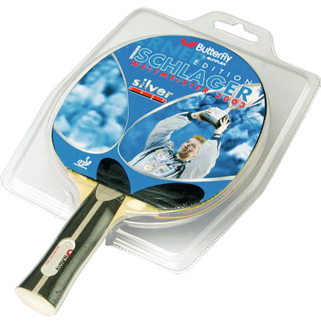 Butterfly Racket Werner Schlager Silver