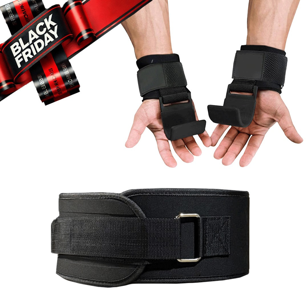 Weight Lifting Hook + Belt