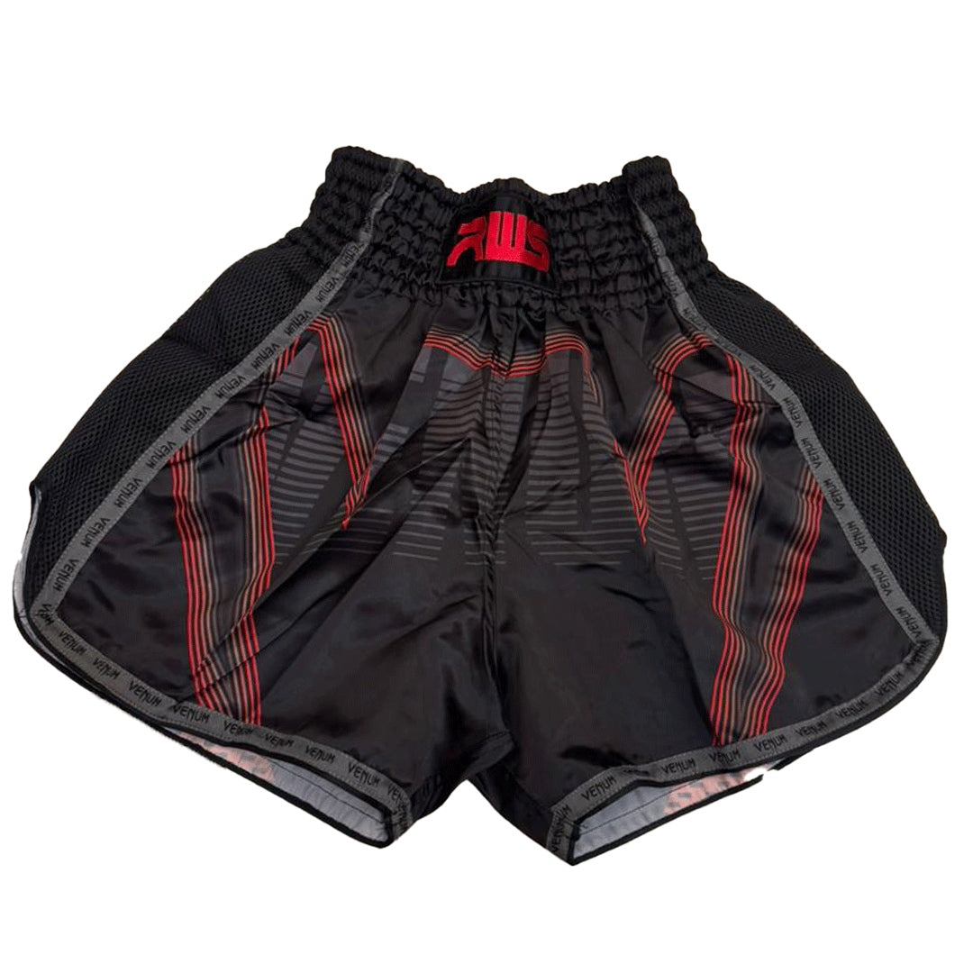 Martial Arts Boxing Shorts (Black/Red) 01