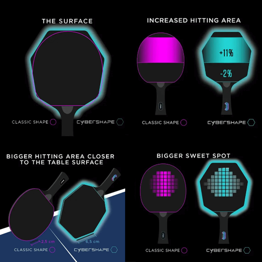 Pro Carbon Plus CYBERSHAPE Stiga Original (5 Stars)