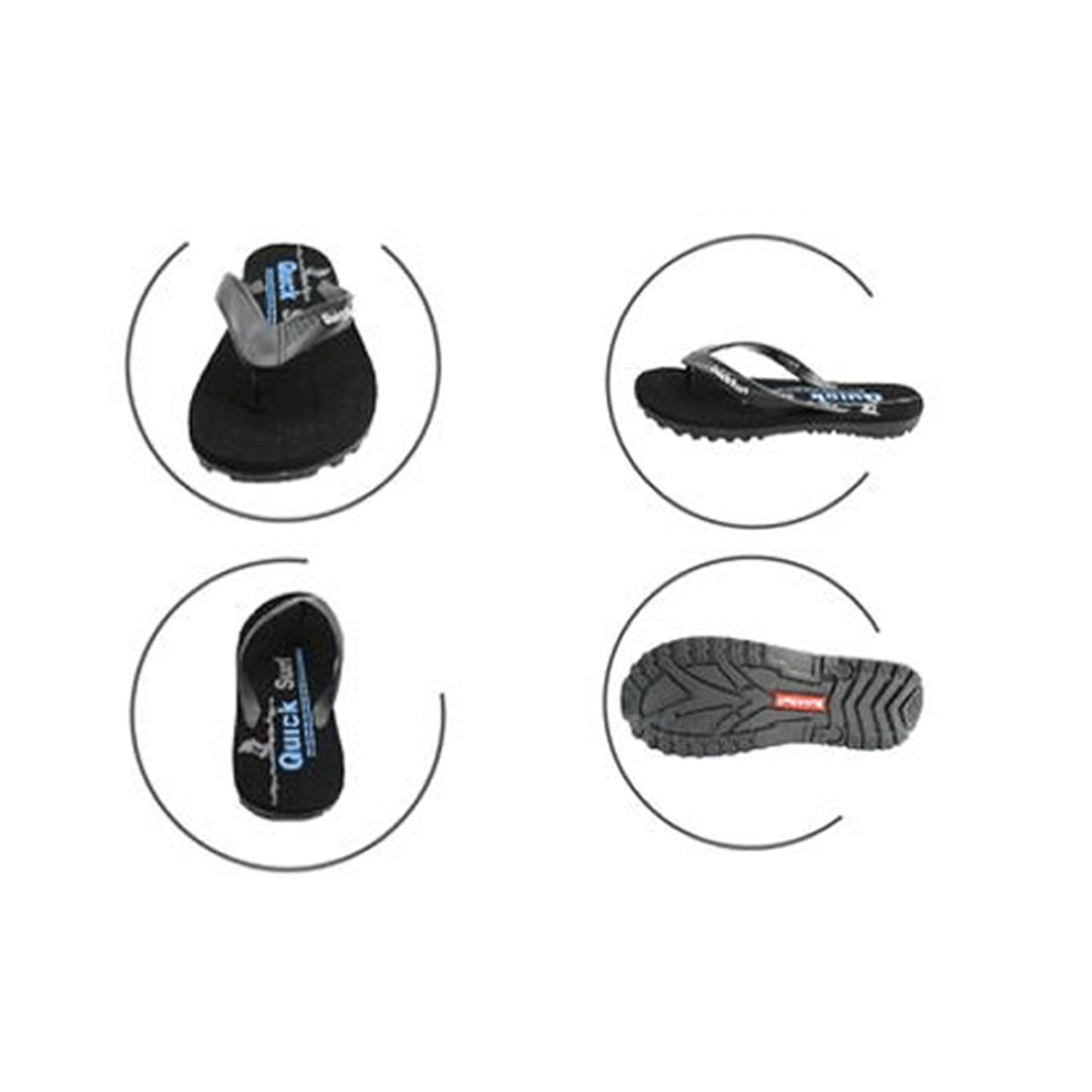 Flip Flop Quick-surf Black/Cyan