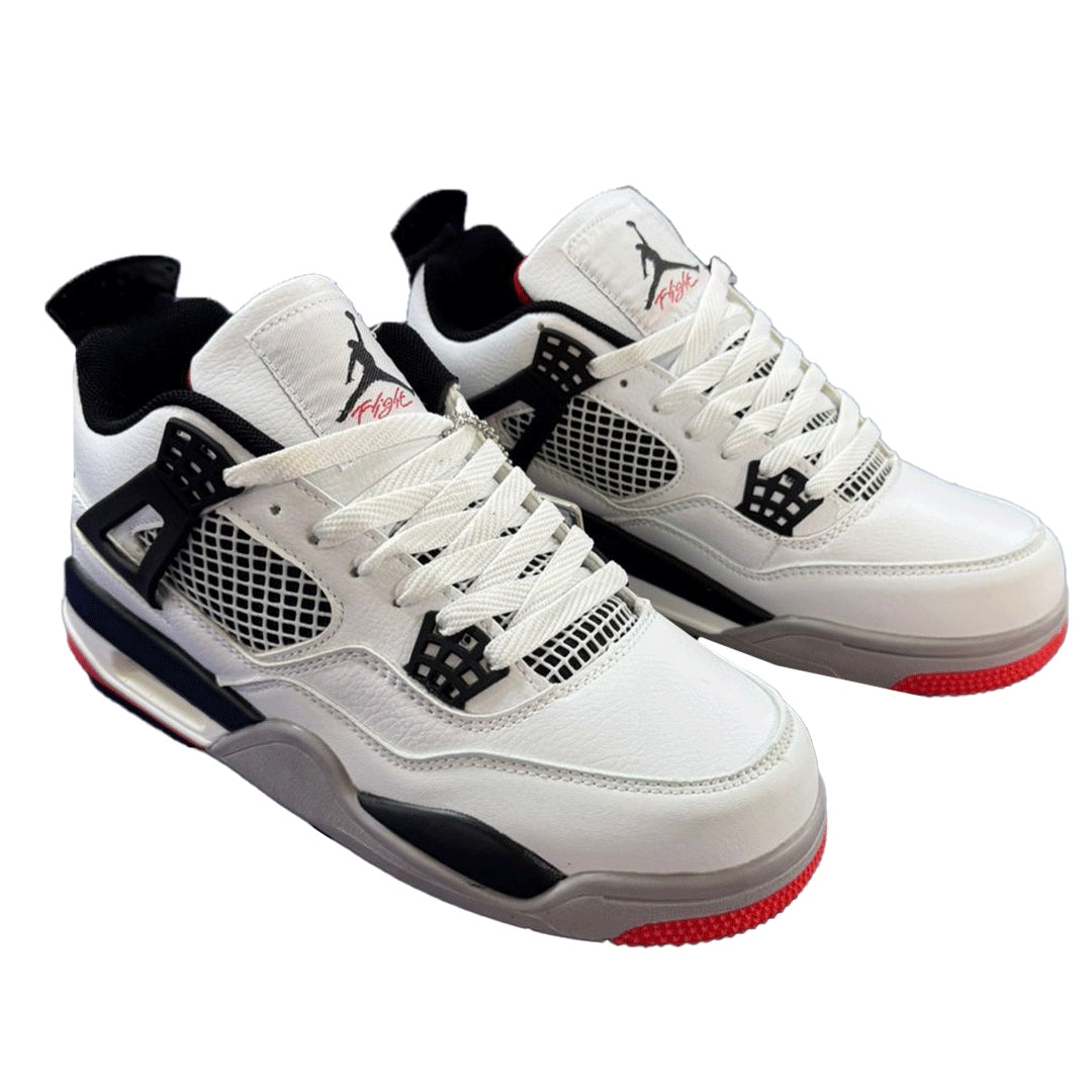 Jordan 4 White/Black