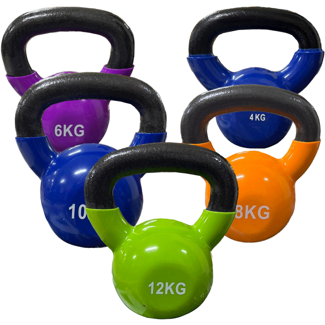 KettleBell Vinyl (4Kg, 6Kg, 8Kg, 10Kg, 12Kg)