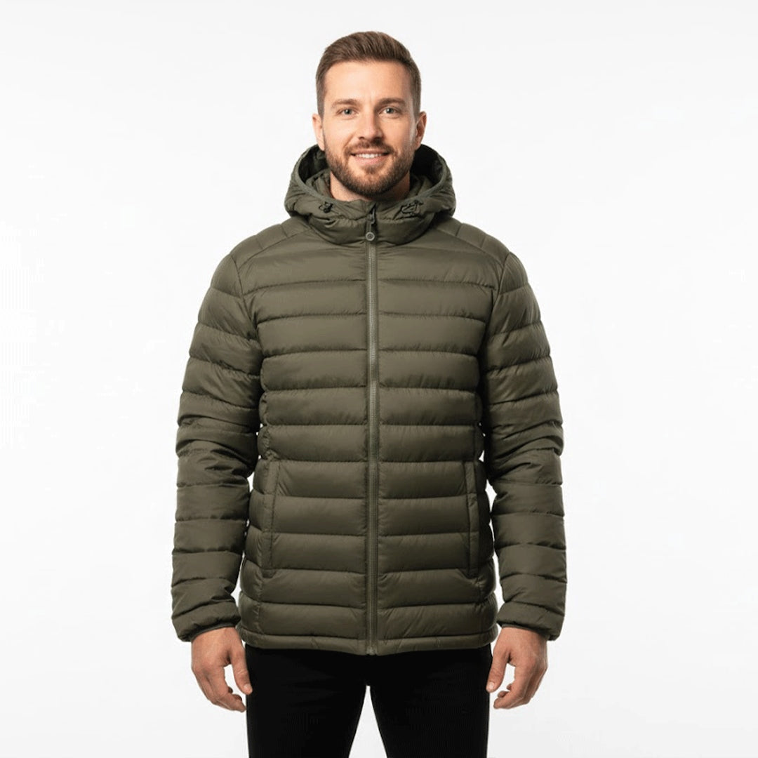 Original Water Proof Winter Jacket Big Size D.Green (Men)