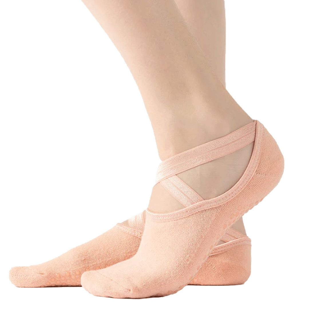 Pilates Non-Slip Grip Socks