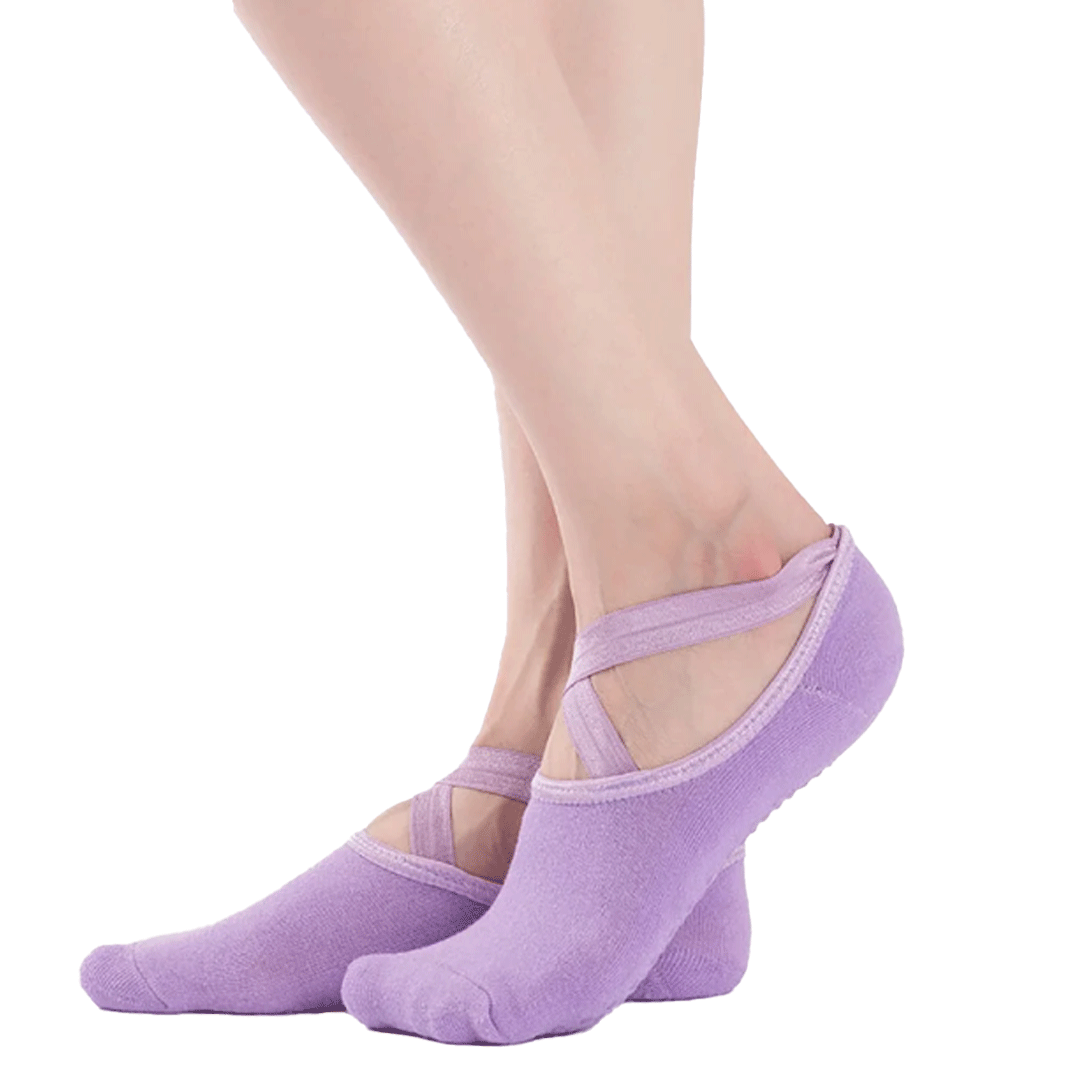 Pilates Non-Slip Grip Socks