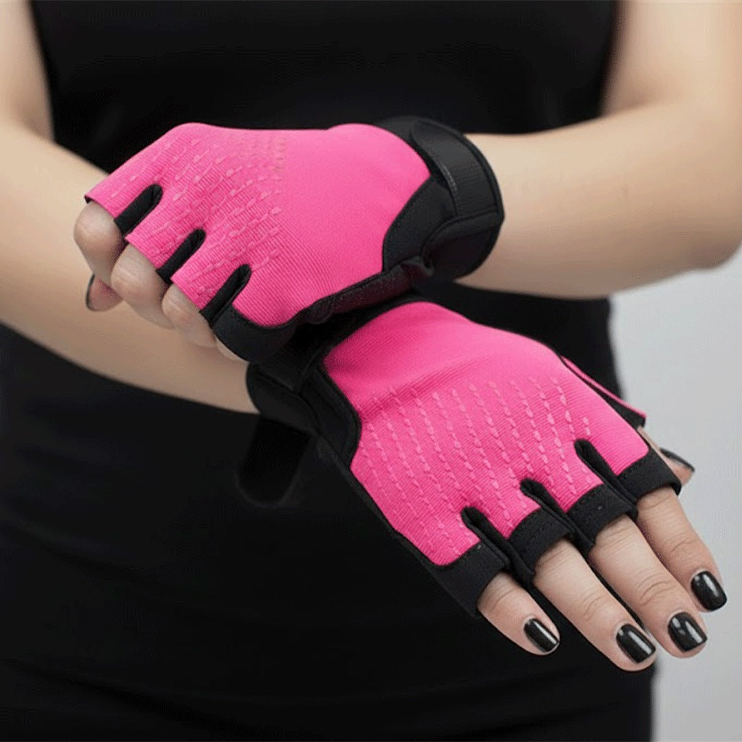 Workout Training Gym Gloves (Pink)