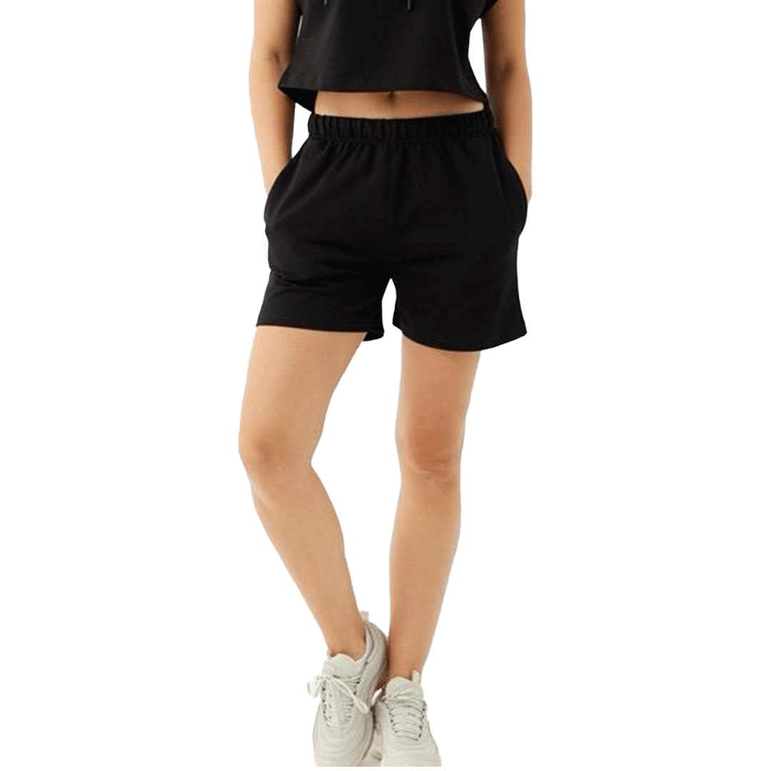Cotton Shorts Black Type 2 (Women)