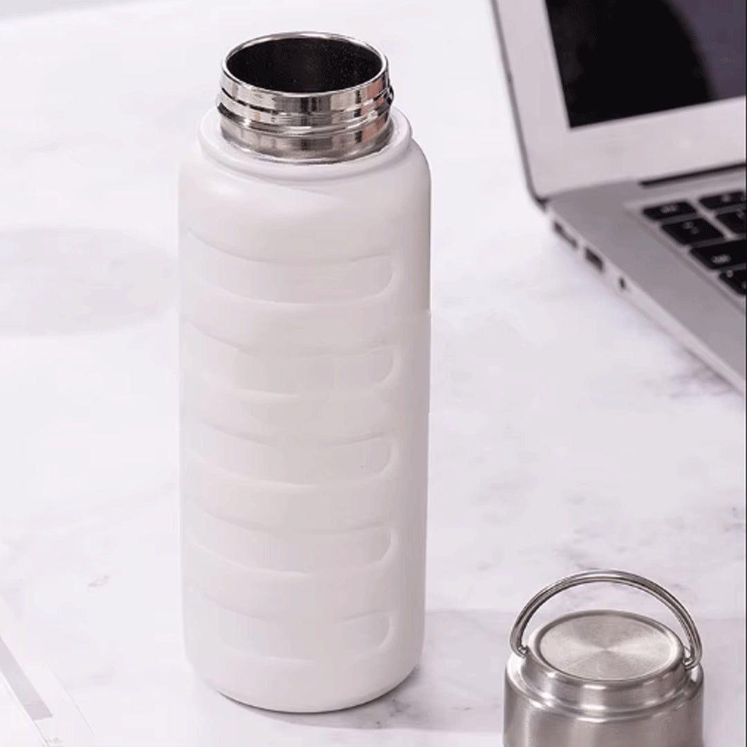 1000mL Stainless Steel Vacuum Insulated Bottle with built in handle